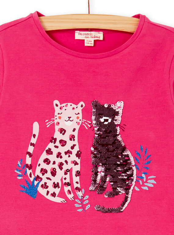 Dark coral T-SHIRT KASATEE2 / 20W901O2TML419